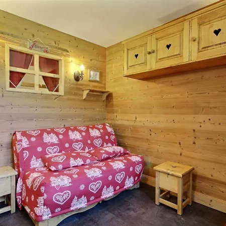 Superbe Studio-cabine Pour 4 Sur Les Pistes, Balcon, Casier à Skis Adjacent, Parking - Fr-1-455-141 Appartamento