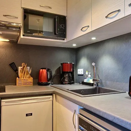 Appartement Superbe Studio-cabine Pour 4 Sur Les Pistes, Balcon, Casier à Skis Adjacent, Parking - Fr-1-455-141