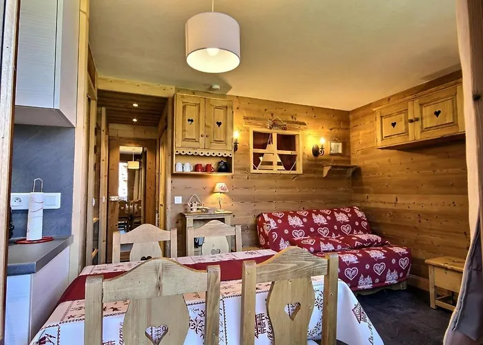 Superbe Studio-cabine Pour 4 Sur Les Pistes, Balcon, Casier à Skis Adjacent, Parking - Fr-1-455-141