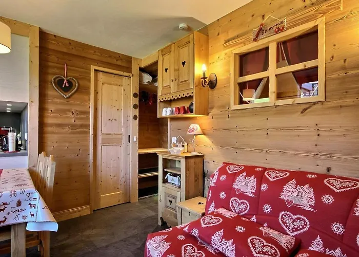 Superbe Studio-cabine Pour 4 Sur Les Pistes, Balcon, Casier à Skis Adjacent, Parking - Fr-1-455-141 *